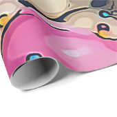 Frosted Animal Cookie Pattern Cadeaupapier (Rol Hoek)