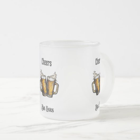 Frosted Beer Mug (Devant droit)