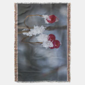 Frosted Berries Deken (Voorkant Verticaal)