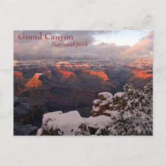 Frosted Canyon Briefkaart