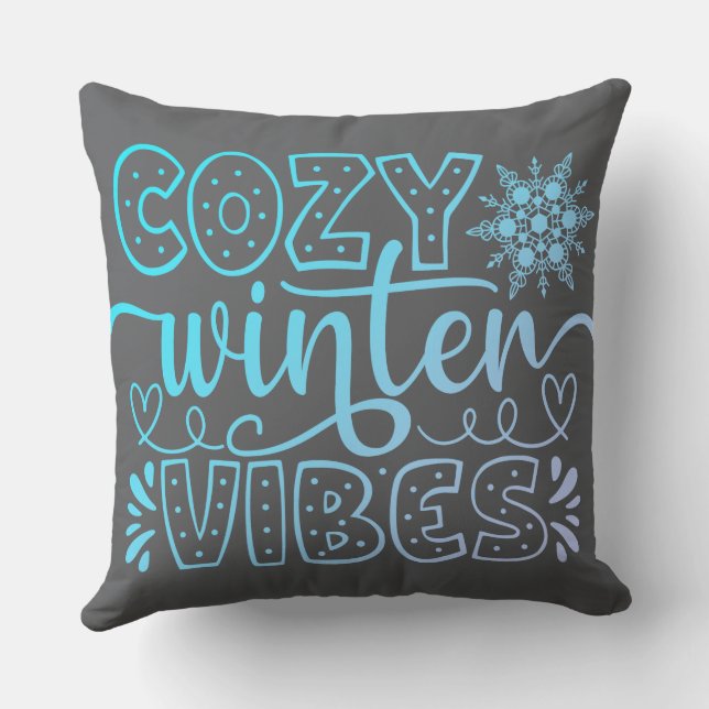 Frosted Comfort Kussen (Achterkant)