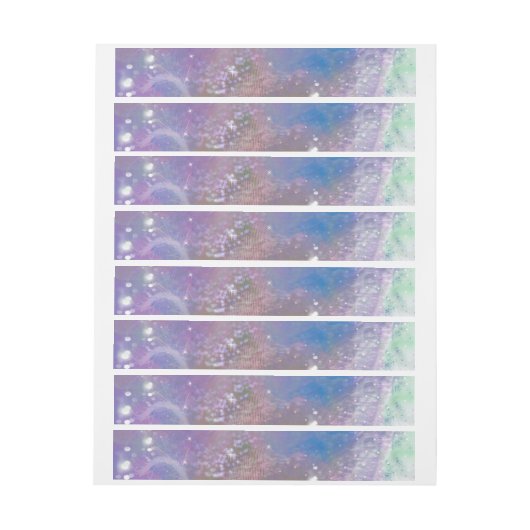 Frosted Dreaming Adreslabel Wikkel (Vel)