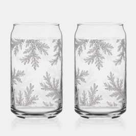 Frosted Fern Wrap Blikvorm Glas