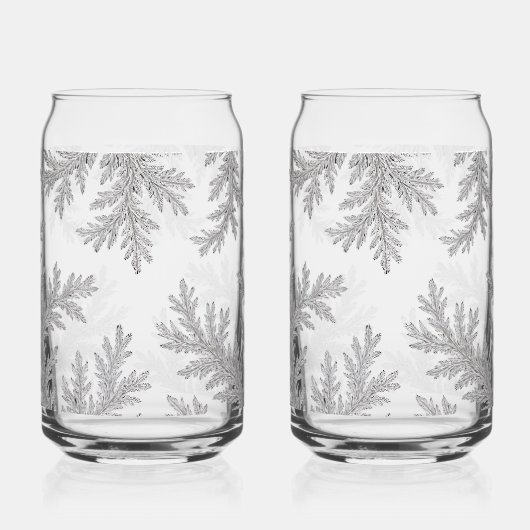 Frosted Fern Wrap Blikvorm Glas (Voorkant)