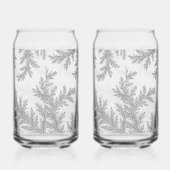 Frosted Fern Wrap Blikvorm Glas (Links)