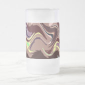 Frosted Fiesta 3 Glass Mok (Center)