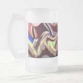 Frosted Fiesta 3 Glass Mok (Links)