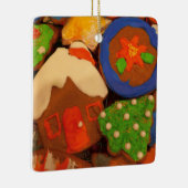 Frosted Gingerbread Cookies Keramisch Ornament (Rechts)