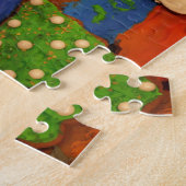 Frosted Gingerbread Cookies Legpuzzel (Zijkant)