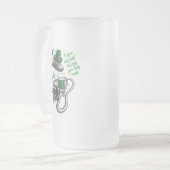 Frosted Glass Beer Mug (Devant gauche)