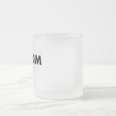 Frosted Glass Custom Mug Blank Template - 10oz (Centre)