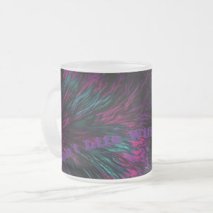 Frosted Glass Love Mok
