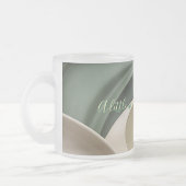 Frosted glass mok in stijlvolle graphics (Links)