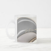 Frosted glass mok in stijlvolle graphics (Links)