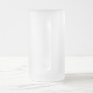 Frosted Glass Mok met Abstract wervelontwerp