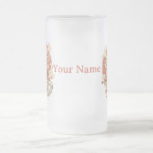 Frosted Glass Red Panda Warm Glow Mug (Centre)