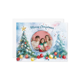 🎄 Frosted Joy Feestdagenkaart