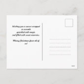 🎄 Frosted Joy Feestdagenkaart (Achterkant)