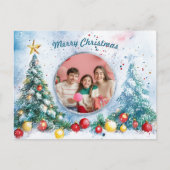 🎄 Frosted Joy Feestdagenkaart (Voorkant)