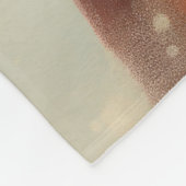 Frosted Lijsten Kerstdeken Fleece Deken (Hoek)