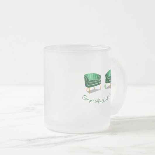 Frosted Mok – Ginger Ale zal dit niet oplossen (Voorkant rechts)