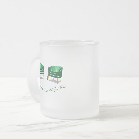 Frosted Mok – Ginger Ale zal dit niet oplossen (Voorkant links)