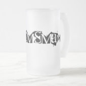 Frosted Mok Groomsman (Voorkant rechts)