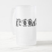 Frosted Mok Groomsman (Voorkant links)