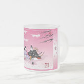 Frosted Mok "Sakura Love" (Voorkant rechts)