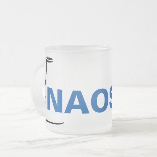 Frosted NAOSMM Logo Mug (Devant gauche)