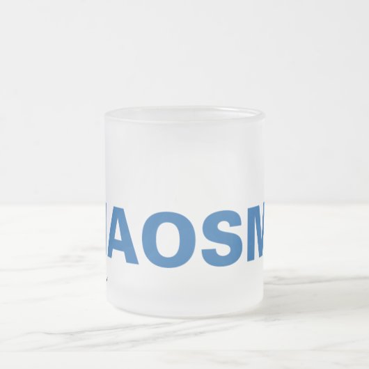 Frosted NAOSMM Logo Mug (Centre)