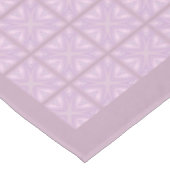 Frosted Pink Lavender Pastel Tegel Design Tafelkleed (Gekanteld)