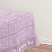 Frosted Pink Lavender Pastel Tegel Design Tafelkleed (Voorbeeld)