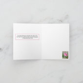 Frosted Roos Blanco kaart (Binnen)