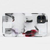 Frosted Roos / Herfst ontmoet winterfoto Bewerken Case-Mate iPhone Case (Achterkant (horizontaal))