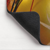 Frosted Snowman Ornament Muismat (Hoek)