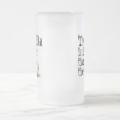 FROSTED STEIN MUG - TEQUILA, MOINS CHER QUE LA THÉ (Centre)