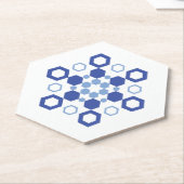 Frosted Symmetry Kartonnen Onderzetters (Schuin)