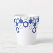 Frosted Symmetry Latte Mok (Voorkant)