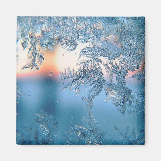 Frosted Uitzicht Magneet (Voorkant)