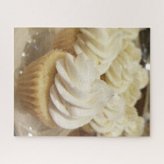 Frosted Vanilla Cupcakes Legpuzzel (Horizontaal)