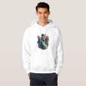Frostfire Blade Warrior Hoodie (Voorkant volledig)