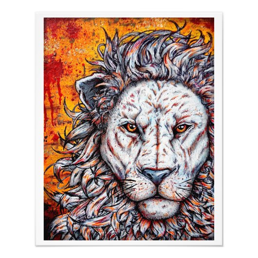 FrostLion Foto Afdruk (Voorkant)