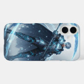 Frostmarked Warrior | Epic Anime Case-Mate iPhone Case (Achterkant (horizontaal))
