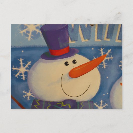 Frosty Briefkaart (Voorkant)