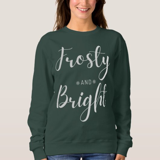 Frosty & Bright Christmas Trui (Voorkant)