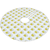 Frosty Cold Beer Mok Kerstboom Rok (Gekanteld)