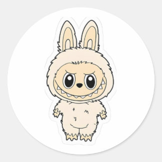 Frosty Cream BunBite Ronde Sticker
