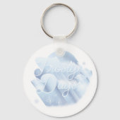 Frosty Days Button Sleutelhanger (Voorkant)