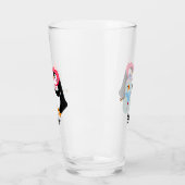 Frosty de Sneeuwman en Pinguïn Glas (Links)